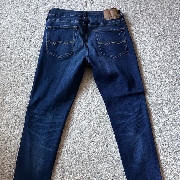 American Eagle Dark Blue Jeans - Picture 2 of 3